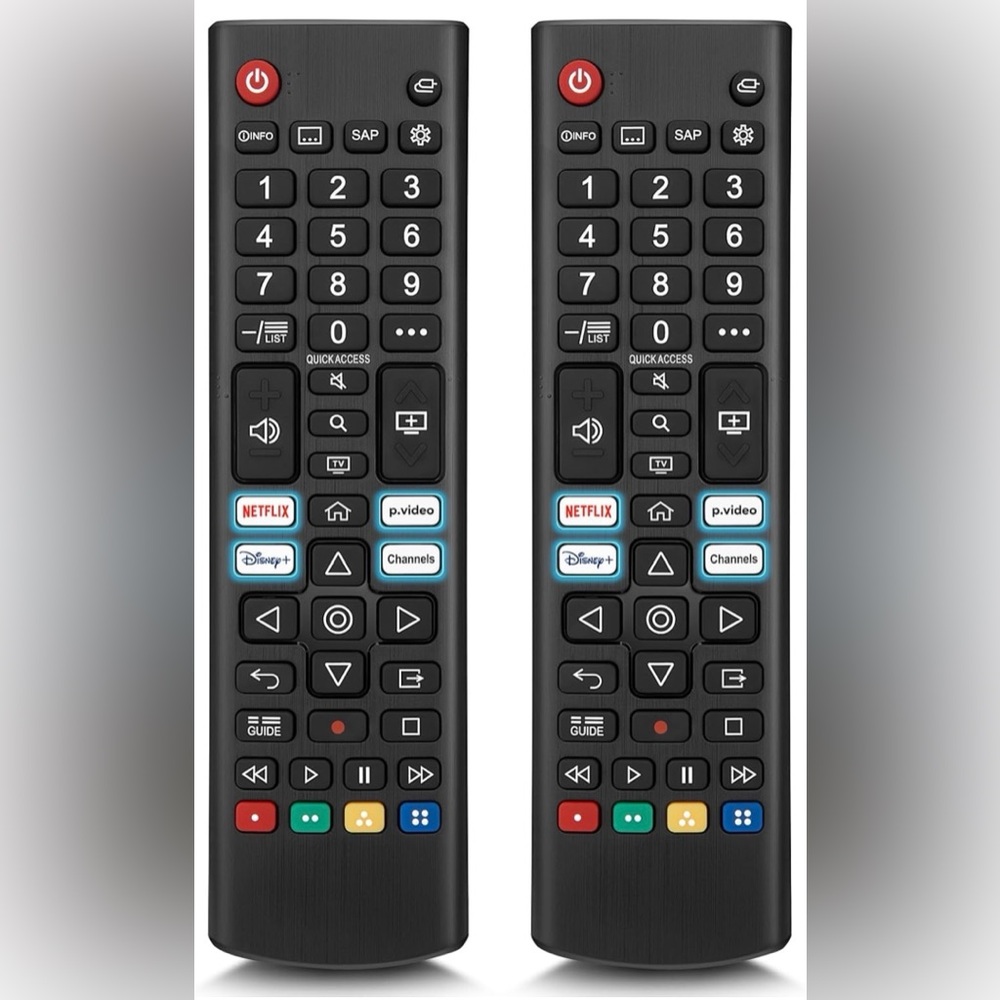 2 Pack Replacement for LG Smart TV Remote Control, Universal for All LG Smart Tv